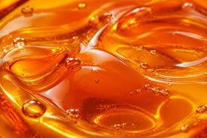 A close up of CoQ10 oil