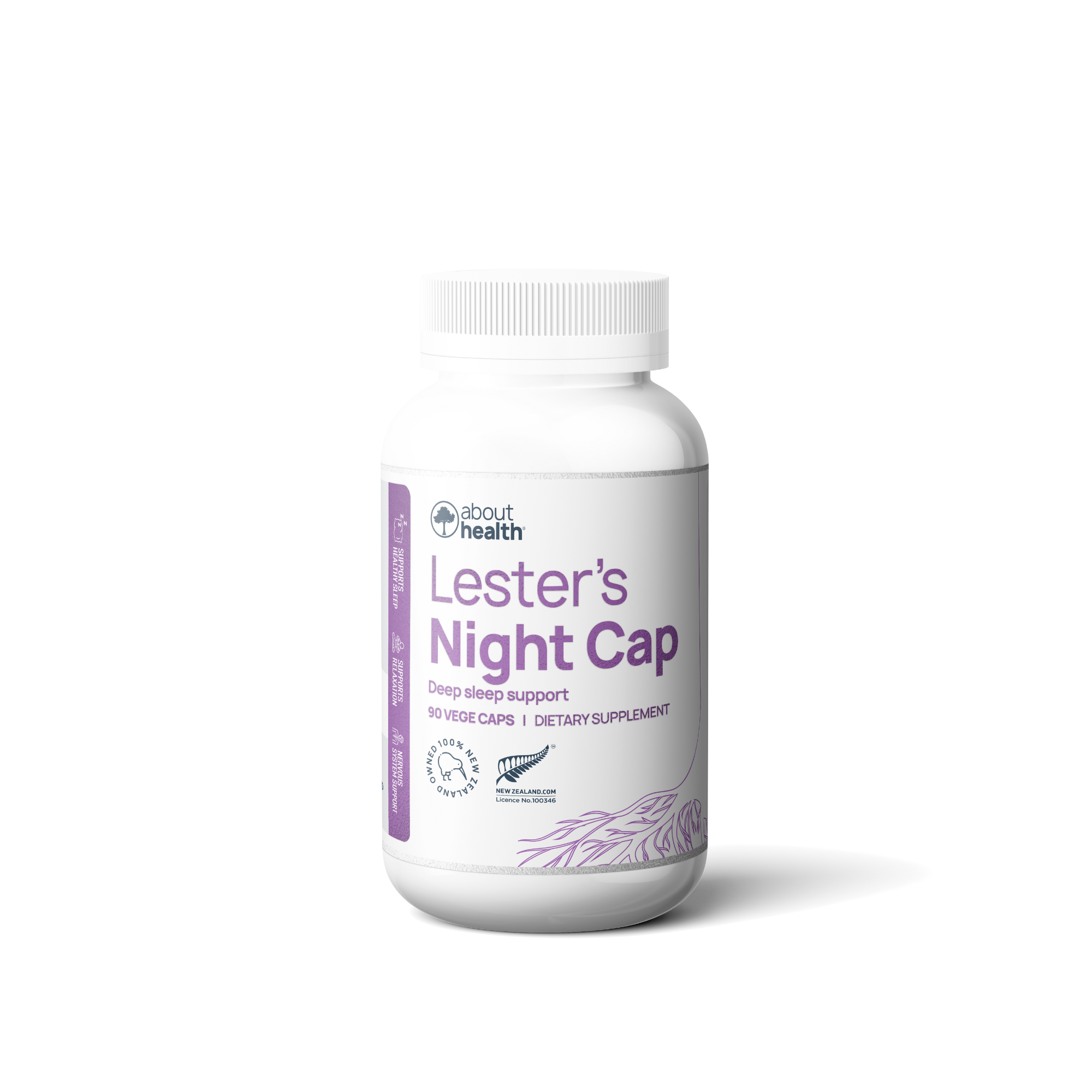 Lester's Night Cap 3-month supply for deep sleep support.