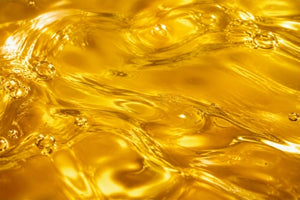 A close up of omega-3 fish oil