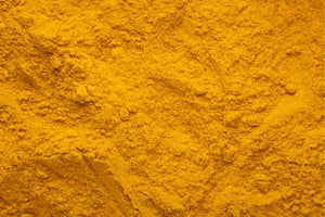 Close up of turmeric, a ingredient used in Lester's Res-V.